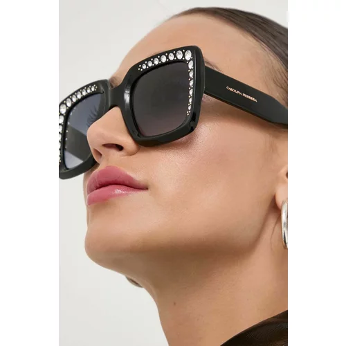 Carolina Herrera Sunčane naočale za žene, boja: crna