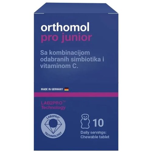 Orthomol tablete za jačanje imuniteta pro junior, 10 komada Cene