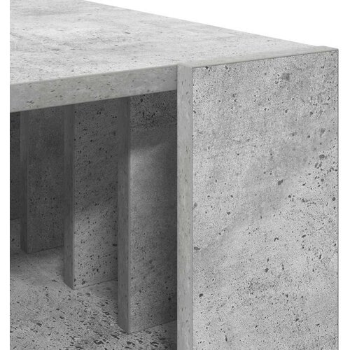  Stolić za kavu Betonski sivi 92 x 49 5 x 45 cm Konstruirano drvo Slike