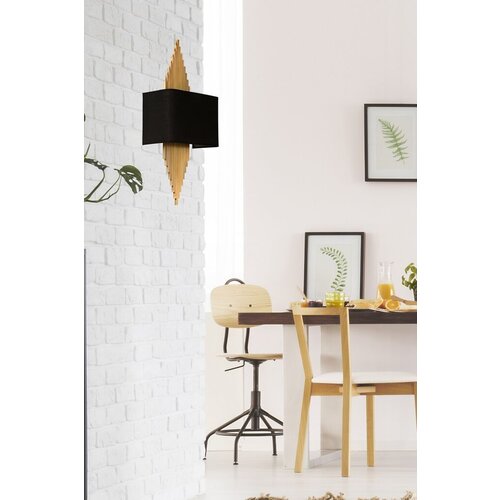 Opviq zidna lampa Aslı-8763-5P, 31-21cm, IP20, Zlatno-crna boje Slike