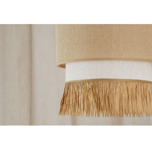  Brilagi - Visilica na sajli WINNETOU BOHO 1xE27/15W/230V prečnik 25 cm smeđa/krem Slike