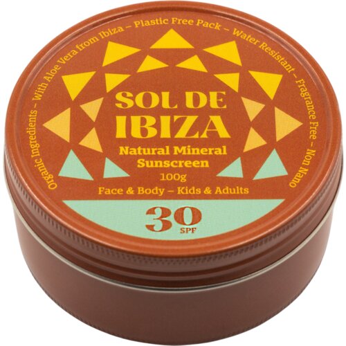 Natural Mineral Sunscreen SPF 30 - 100 g Cene