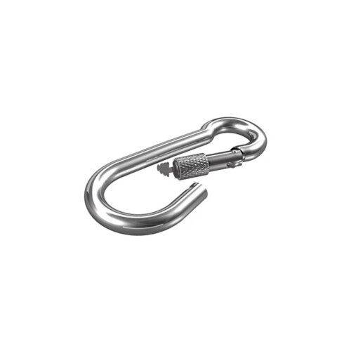 D&amp;Ouml;RNER&amp;amp;HELMER 4915204 karabineri s maticom, nehrđajući čelik A2 100 mm 6 kom. Slike