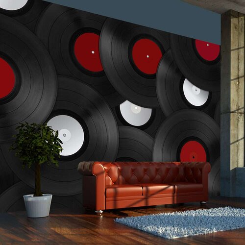  Tapeta - Vinyls: Retro 200x154 Slike