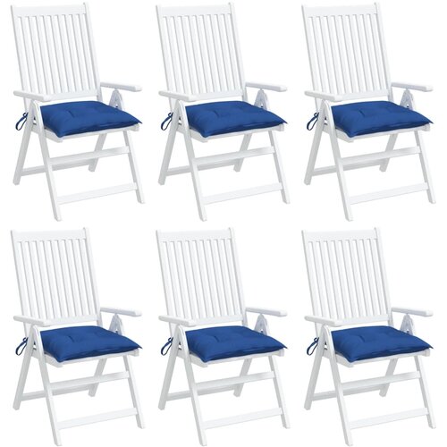 vidaXL Jastuci za palete 6 kom plavi 50 x 50 x 7 cm od tkanine Oxford Cijene