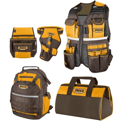 Ingco cos23090 set 5/1 (ranac+torba+pojas+prsluk) super ( COS23090 ) Cene