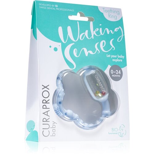 Curaprox Baby Waking Senses prsten za žvakanje s masažnom zubnom četkicom i zvečkom Cijene