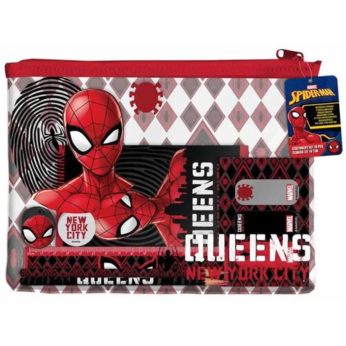 Luna Luna: Set pisalnih pripomočkov Spiderman v PVC torbici Cene