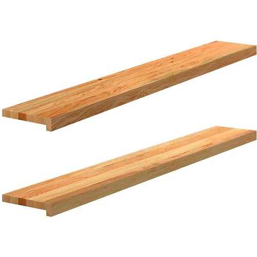  Prozorske klupice 2 kom svijetlosmeđe 140x20x2 cm masivne hrast Cijene