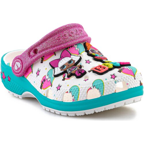 Crocs Sandali & Odprti čevlji Lol Surprise Bff Classic Clog Toddler 209472-100 Večbarvna Cene