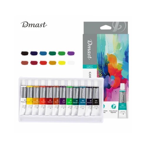  TEMPERE DELI UMETNIČKE GOUACHE 12ml DMAST PEBEO 1/12 EC320-12 Slike