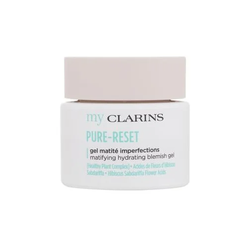 Clarins Pure-Reset Matifying Hydrating Blemish Gel gel za lice masna 50 ml za žene