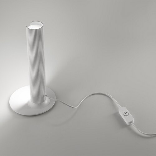 Ideal Lux - prigu&amp;scaron;iva LED stona lampa DORICA LED/8W/230V CRI 90 bela Slike