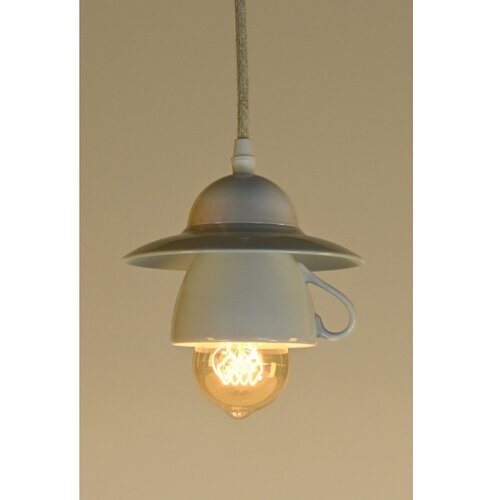  Bohemia-Design - Porcelanski luster na sajli 1xE27/60W/230V Slike