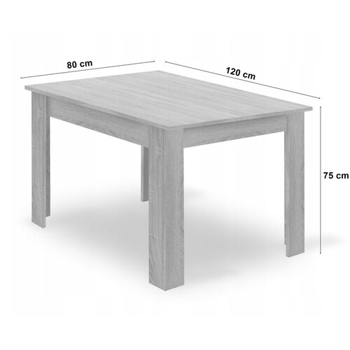  NP 120x80 Artisan stol, umjetničke noge Slike