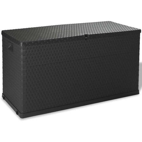  Vrtna &amp;scaron;katla za shranjevanje 120x56x63 cm antracitna Slike
