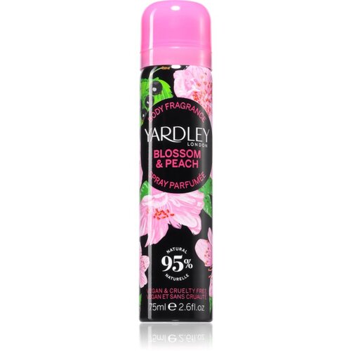 Yardley Blossom & Peach pršilo za telo za ženske 75 ml Cene