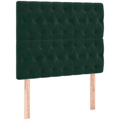  Krevet box spring s madracem LED tamnozeleni 120x200 cm bar&amp;scaron;un Slike