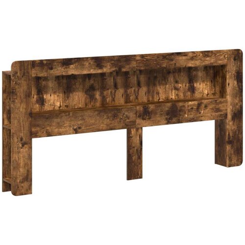  Glava kreveta s ormarićem Dimljeni Hrast 215 x 18 5 x 100 cm Cene