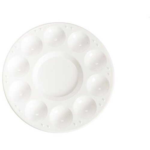  Slikarska paleta okrogla 17 cm (Plastična slikarska paleta) Slike