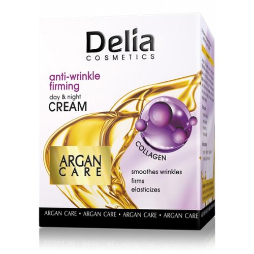 Delia ARGAN CARE - Dnevno-noćna krema protiv bora 45+ argan i kolagen 50ml Slike