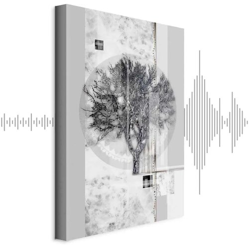  Slika - Silver Tree (1 Part) Vertical 80x120 Cijene