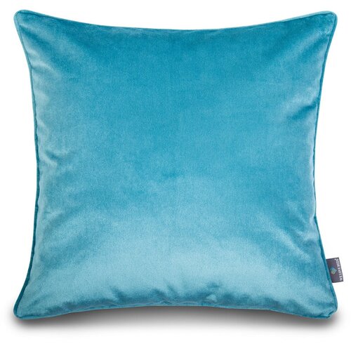 WeLoveBeds Modra prevleka za vzglavnik Azure Coast, 50 x 50 cm Slike