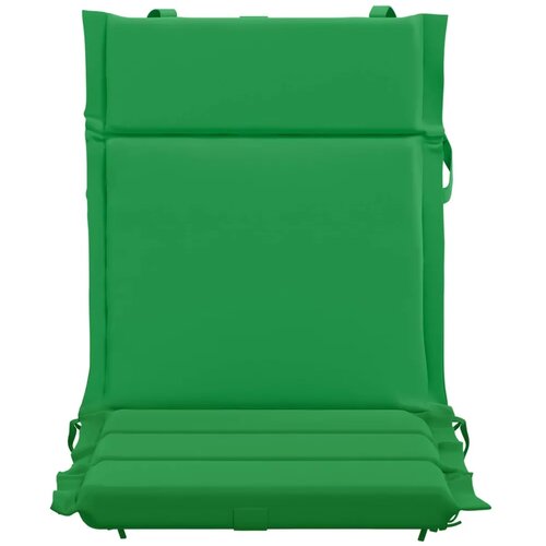  Jastučić za nisku stolicu GEMERT 4 kom. 100% poliester Zelena - Zelena (poliester) 110 x 50 x 3 cm 4 Slike