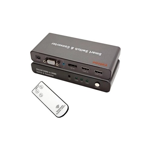 Roline 14.01.3568 HDMI / DisplayPort / VGA adapter [1x HDMI&reg;\, DisplayPort\, VGA - 1x HDMI&reg;] črna 0 m, (20429898) Cene