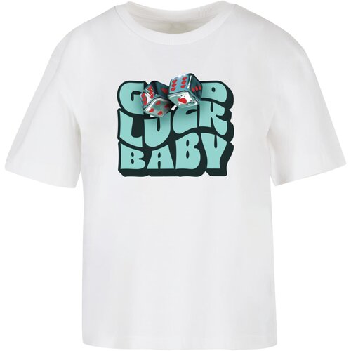 Mister Tee Women's T-shirt Good Luck Baby white Cijene