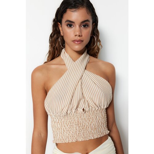 Trendyol Blouse - Brown - Regular fit Slike