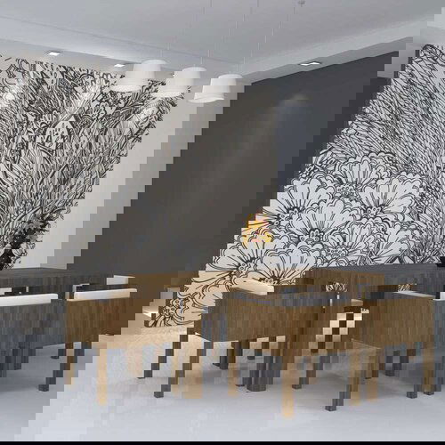  Tapeta - meadow (black and white) 250x193 Cijene