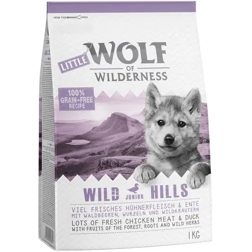 Wolf of Wilderness Little Junior - Wild Hills - raca - 1 kg