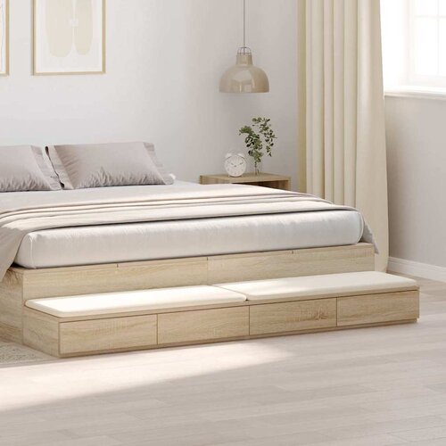  Ladice za krevet s ladicama Sonoma hrast 200 x 36,5 x 16,5 cm Cijene