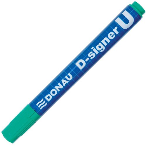 DONAU Marker perm. D-Signer U, okr.kon. zelen 4 mm 10 KOS, (20387578) Cene