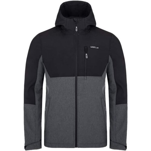 LOAP Men&amp;#039;s softshell jacket LUSTAV Grey/Black Slike
