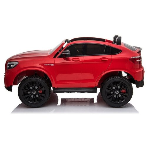  Licenciran avto na akumulator Mercedes GLC 63S QLS 4x4 - dvosed - rdeč/lakiran Slike