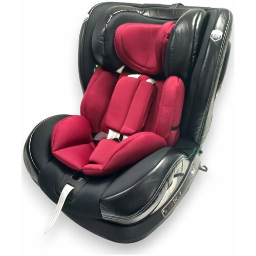 Baby Bear Origin BBO Auto Sedište I-Size Comfort Plus Isofix - Black & Maroon Red Slike