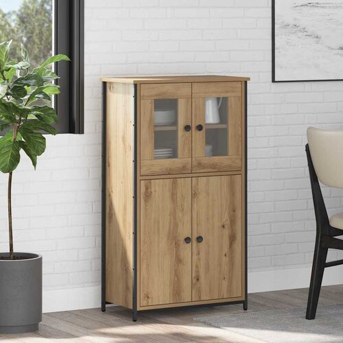  Highboard Umjetnički hrast 62 x 32 x 106,5 cm Konstruirano drvo Cijene