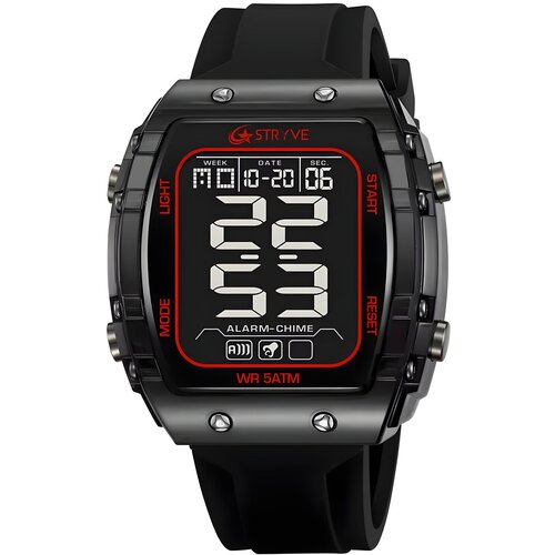  Sat STRYVE TI-35307 - Crni / Crveni KP35307 Slike