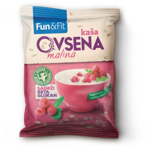 FUN AND FIT OVSENA KA&amp;Scaron;A MALINA FUN&amp;amp;FIT 60G Slike