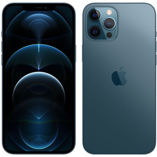 Ecofone Obnovljeno - znaki rabe - iPhone 12 Pro Max 5G modra 256 GB 6 GB ram, (5000072237) Slike