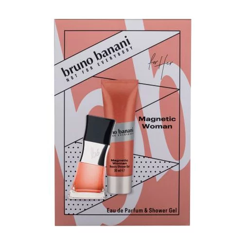 Bruno Banani Magnetic Woman Set parfumska voda 30 ml + gel za prhanje 50 ml za ženske
