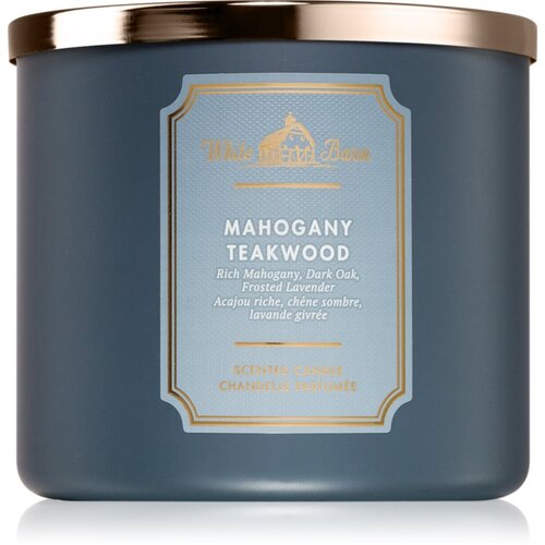 Bath & Body Works Mahogany Teakwood dišeča sveča 411 g Cene