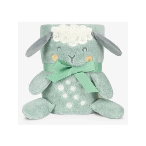 Kikka Boo Kikkaboo bebi ćebence sa 3d vezom 75x100 sleepy sheep ( kkb22170 ) Cene