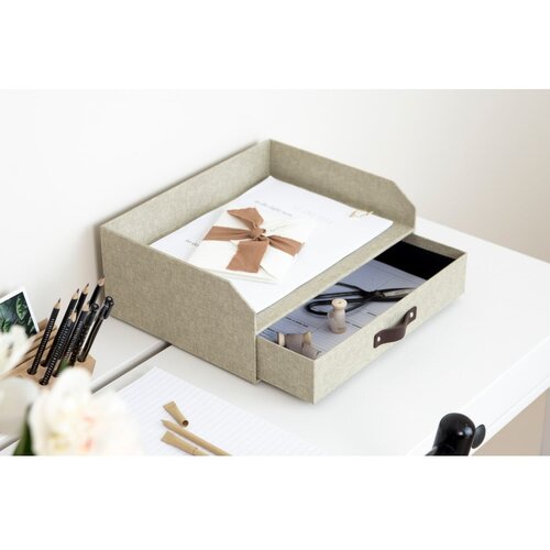 Bigso Box of Sweden Kartonski organizator dokumentov s predalom Walter &amp;ndash; Slike