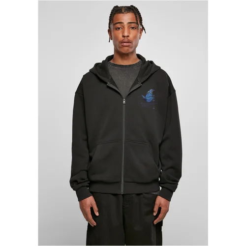 Mister Tee Men's Grid Head Butterfly Oversize Hoody black