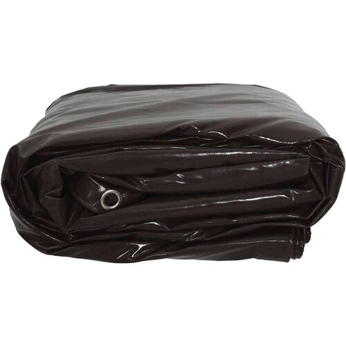 VidaXL Cerada 650g / m&amp;sup2; Smeđa 1,5 x 10 m Platno s PVC premazom Slike