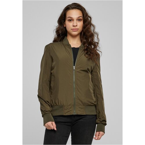 Urban Classics Women's Light Bomber Jacket - Dark Olive Cijene