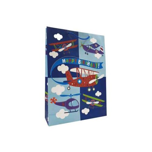  DUK15556 UKRASNA KESA JUMBO BIRTHDAY PLANES 33X45X10 CM Cijene